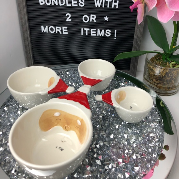 🎅🏼New Santa Claus measuring cups - set of 4 - Picture 8 of 8